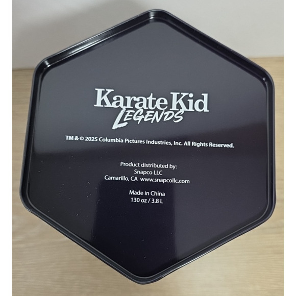 Karate Kid Legends Tin Popcorn Bucket Cinemark Exclusive 2025 New in Hand - Picture 8 of 9